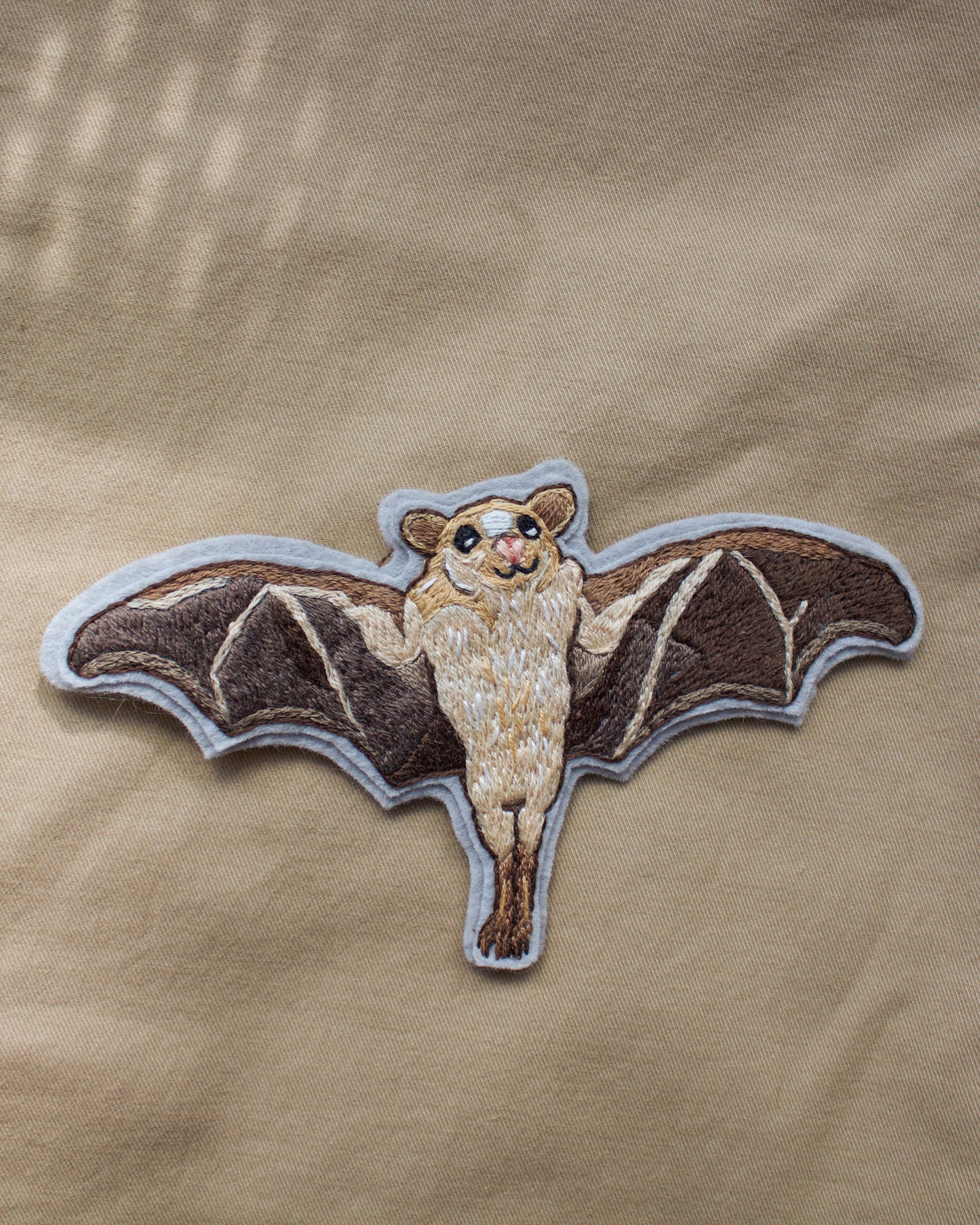 Dwarf Bat Patch Embroidery Kit