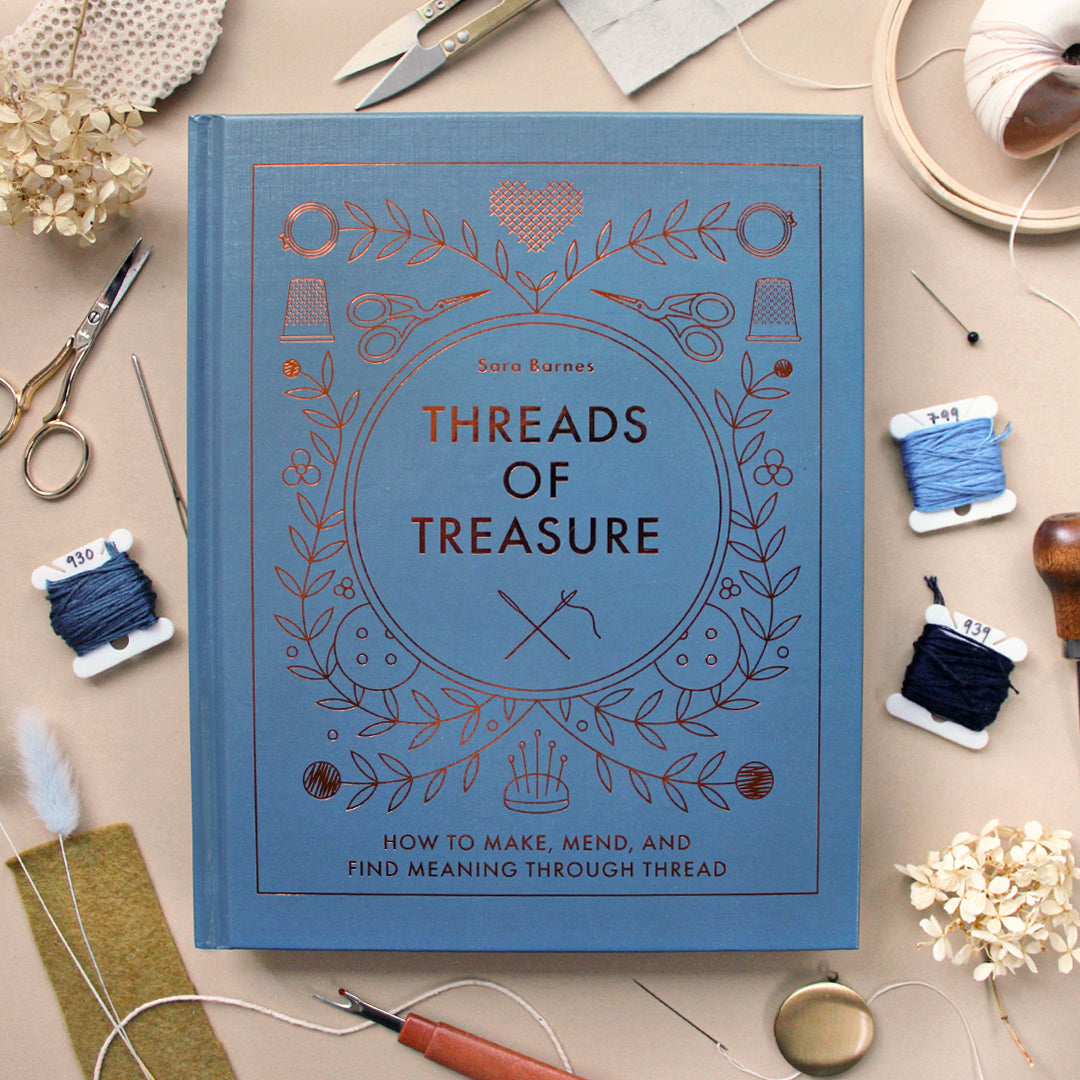 Bovel Thread Threads of Treasure Book by Sara Barnes – Bear&Bean